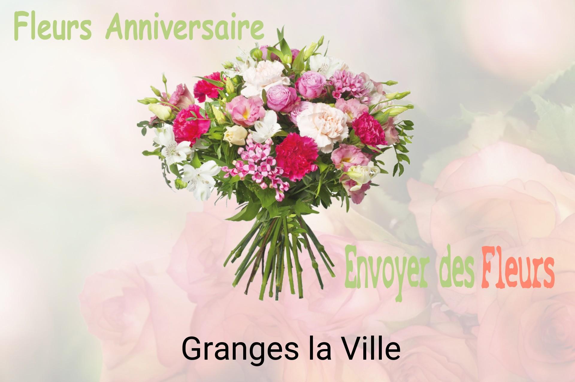 Bouquet de fleurs d’anniversaire livré à Granges-la-Ville