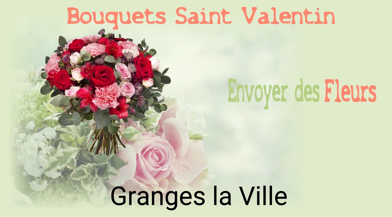 Roses de Saint-Valentin livrées à Granges-la-Ville
